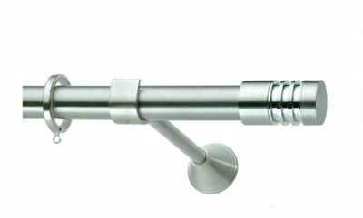 Κουρτινόξυλο φ25 inox Ορνέλα